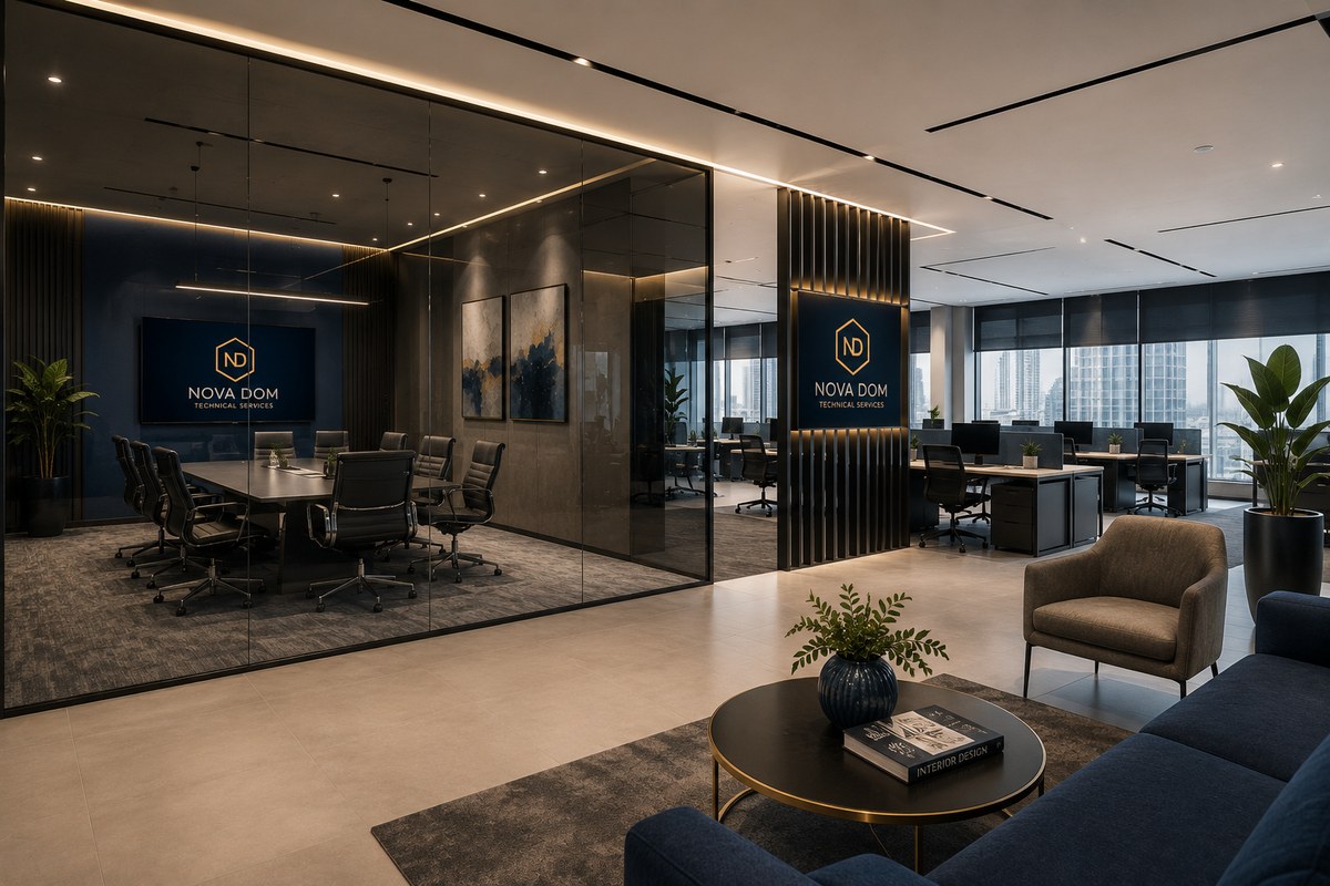 nova dom office fitout under 2mb